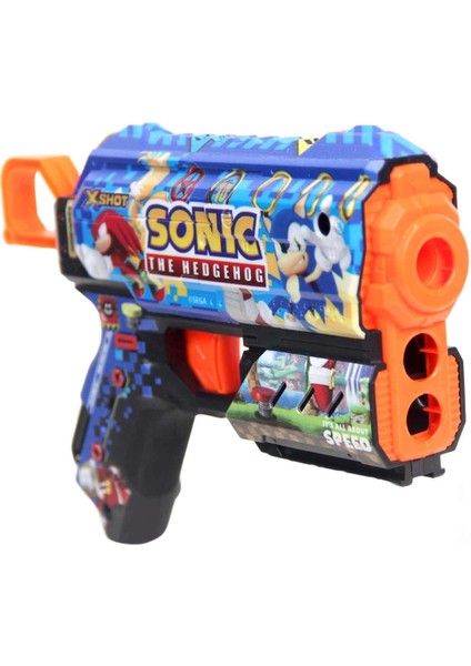 X-Shot Skins Sonic Dart Fırlatıcı 8 Dartlı
