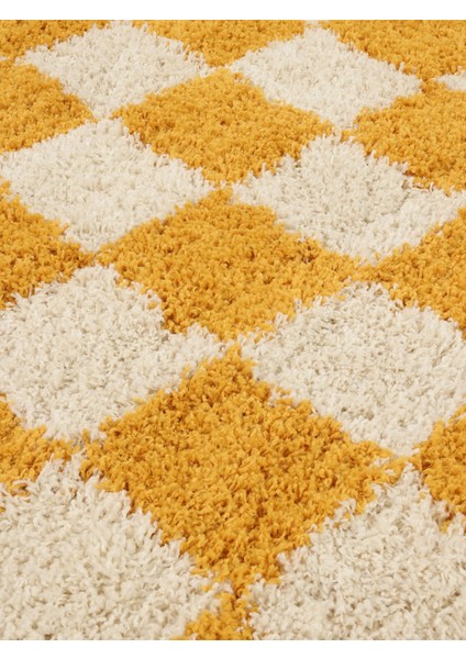 Dekoratif Ay Desenli Dama Kaymaz Taban Paspas Chessmoon Koleksiyonu fırsatları