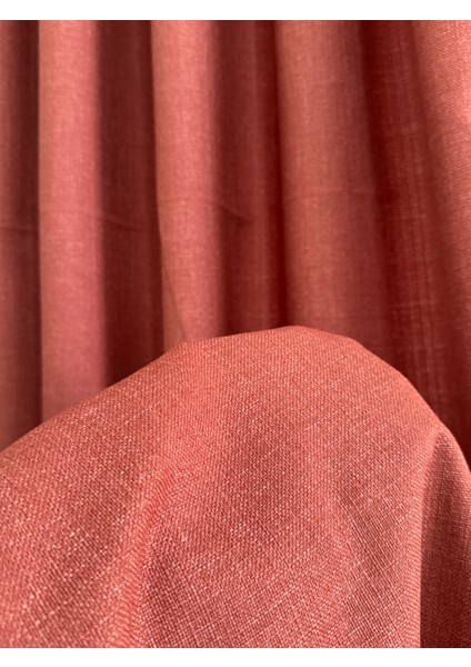 Kiremit Keten Fon Perde Sık Pile modelleri