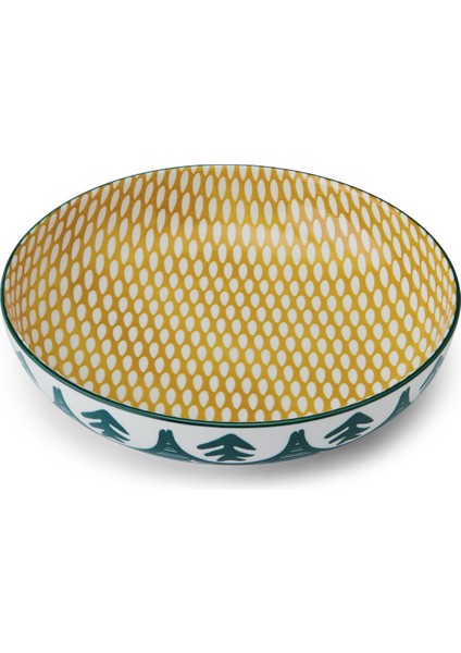 Glazed Seramik Bowl Kase 21X5CM