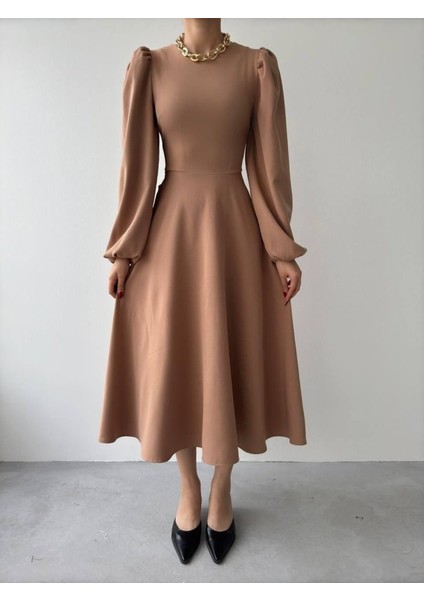 Sali Balon Kol Elbise fiyatları