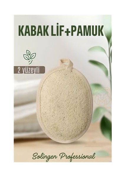 Banyo Lifi Yüz Boyun Pedi Kabak Lifi