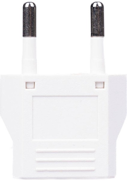 2 Li Priz Çevirici-Beyaz