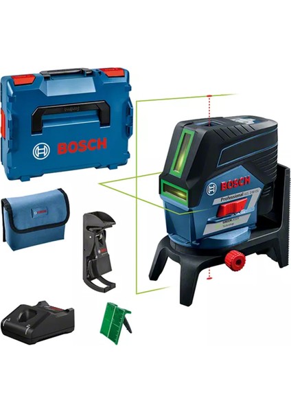 Gcl 2-50 Cg Professional Çizgi Lazer + Bm 3 Sabitleme Aparatı ( 0 601 066 H00 )