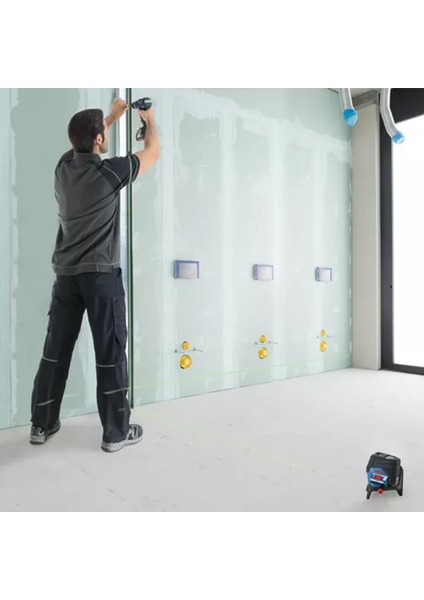 Gcl 2-50 Cg Professional Çizgi Lazer + Bm 3 Sabitleme Aparatı ( 0 601 066 H00 )