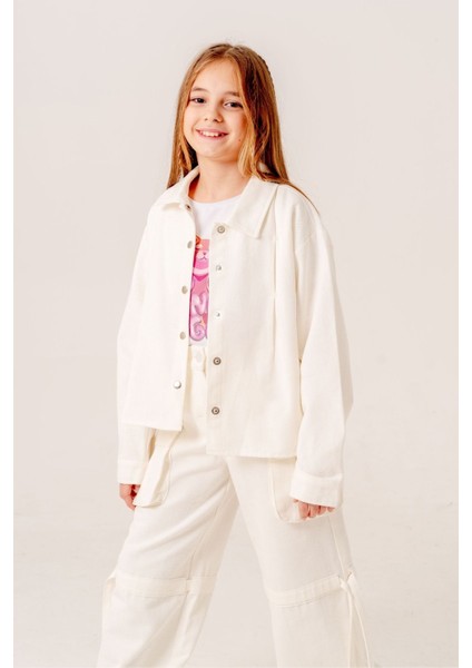 Kız Çocuk Ponterezli Ceket 1906