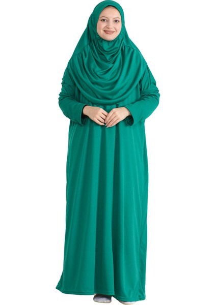 Keseli Namaz Elbisesi Eşarp ve Tesbih Hazır Tesettür Giyim Türban Müslüman Giysi Takım fiyatları