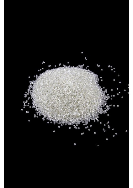 Gümüş (11/0) 2 mm Kum Boncuğu 100 gr