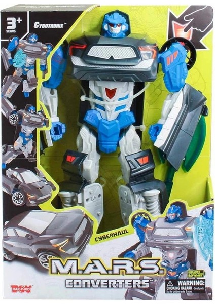 Nessiworld 2in1 M.a.r.s Sesli ve Işıklı Converters Cyberhaul Dönüşebilen Robot 37 cm