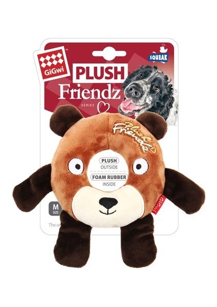 Plush Friends Köpek Oyuncağı Sesli Peluş Simit Ayı 19 cm fiyatları