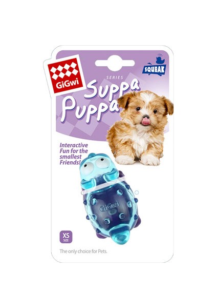 Suppa Puppa Kedi Mavi Mor Yavru Köpek Oyuncağı