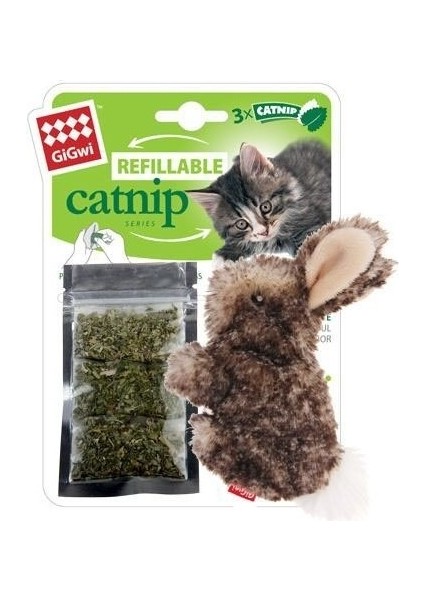 7058 Plush Friendz Tavşan Kedi Oyuncağı