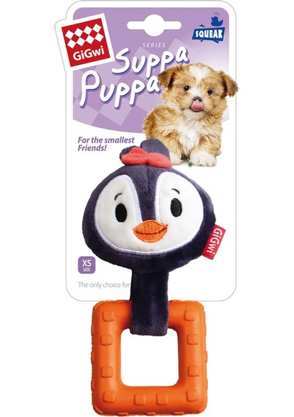 Suppa Puppa Penguen Köpek Diş Kaşıma Oyuncağı 16 cm