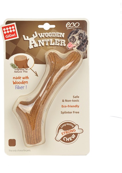 Köpek Oyuncağı Doğal Ağaç Diş Kaşıma Oyuncağı S