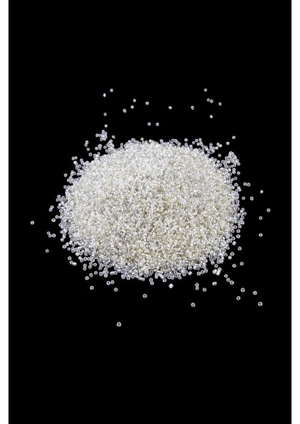 Koyu Gümüş (11/0) 2 mm Kum Boncuğu 100 gr fiyatları