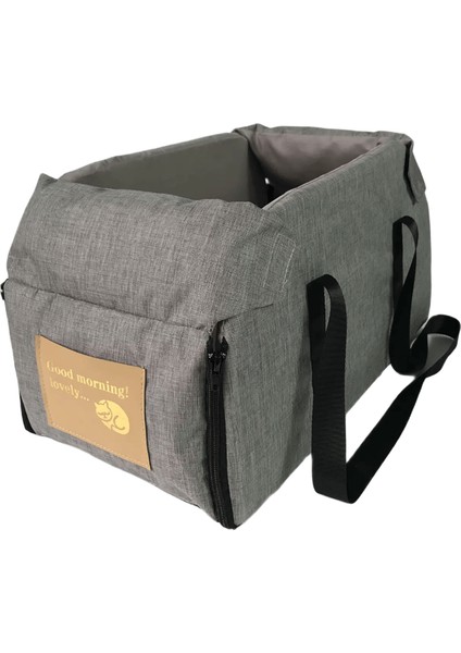 Köpek Araba Koltuğu Kapağı Katlanır Hamak Pet Taşıma Çantası Sepet Taşıma Kedi Kararlı Katlanabilir Seyahat Pet Köpek Araba Koltuğu (Yurt Dışından)