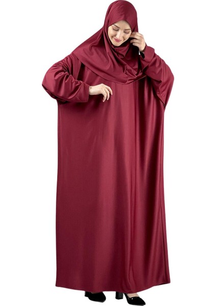 Namaz Elbisesi Eşarp Seccade Tesbih Set, Islami Giyim Takım Ferace Turban Şal fırsatları