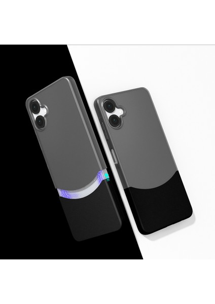 Galaxy Uyumlu A06 Kılıf Mıknatıslı Zore Duble Kapak-Siyah