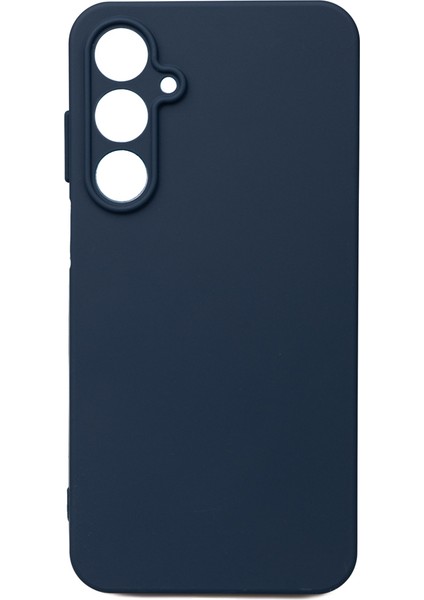 Galaxy Uyumlu A55 Kılıf Zore Biye Silikon-Lacivert