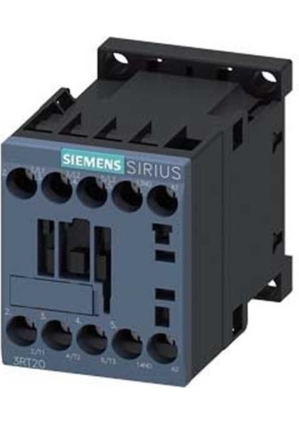 Sirius Kontaktör 3RT2015-1AD01 3kw 7A 42VAC 1no Vida Bağlantılı S00 Boy 3 Kutuplu Ac-3e/ac3