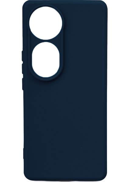 Vivo V40 5g Kılıf Zore Biye Silikon-Lacivert