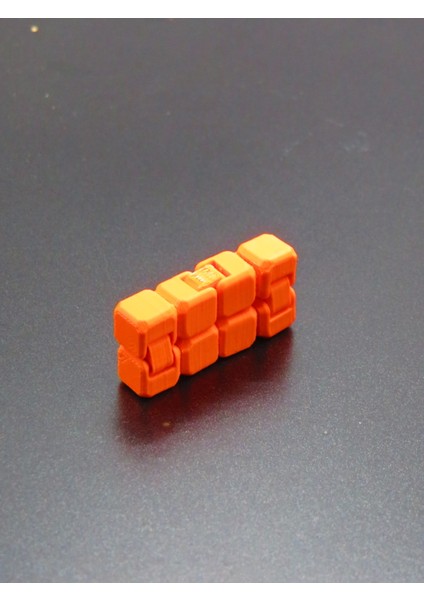 Mini Boy Sonsuz Küp (4X2X1 Cm) – Sessiz ve Taşınabilir El Oyuncağı, Fidget Küp