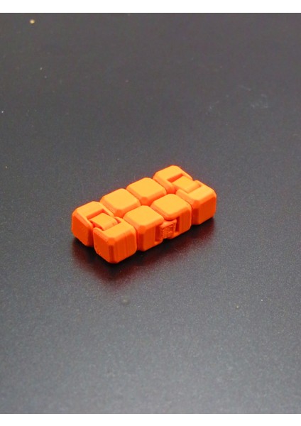 Mini Boy Sonsuz Küp (4X2X1 Cm) – Sessiz ve Taşınabilir El Oyuncağı, Fidget Küp