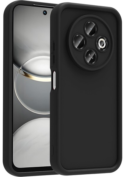 Tecno Spark 30C 4g Kılıf Kamera Korumalı Mkst Ananas Kapak - Siyah