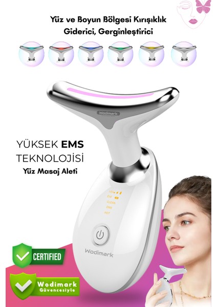 Boyun ve Yüz – 3 Programlı Ems Güzellik Cihazı
