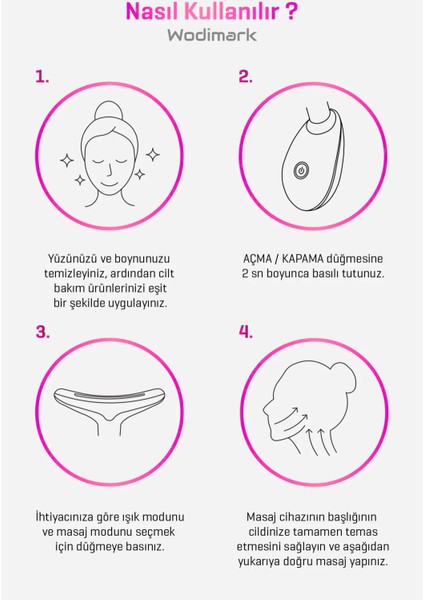 Boyun ve Yüz – 3 Programlı Ems Güzellik Cihazı