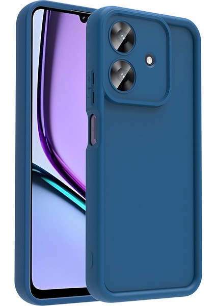 Realme Note 60 Kılıf Kamera Korumalı Zore Ananas Kapak-Koyu Yeşil