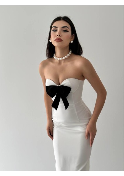 Harvoy Straplez Elbise