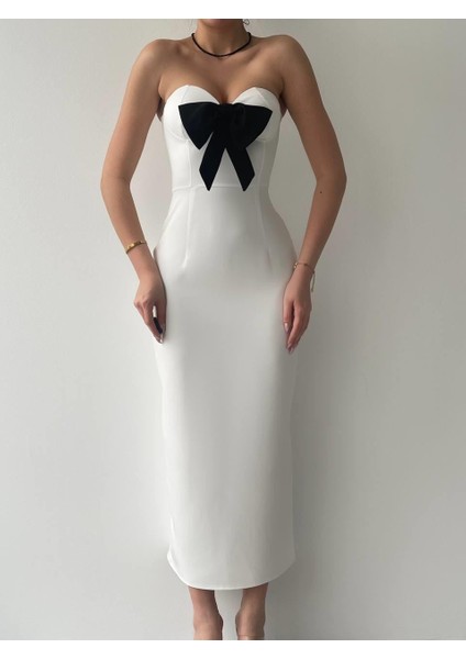 Harvoy Straplez Elbise