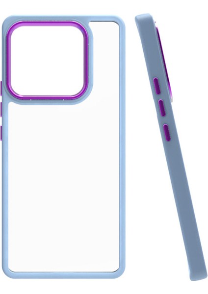 Xiaomi Mi 13 Pro Kılıf Mkst Flora Kapak-Lila