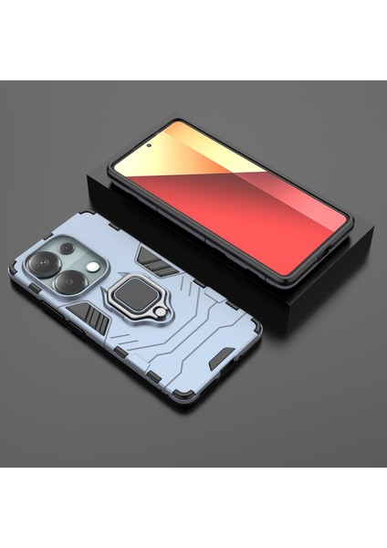 Xiaomi Redmi Note 14S Darbeye Dayanıklı Telefon Kılıfı ve Yüzük Tutucu (Yurt Dışından) indirimleri
