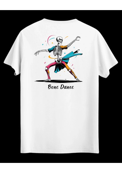 Bone Dans Unisex Baskılı Tshirt