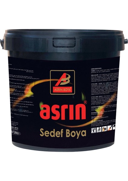 Sedef Boya Gümüş 15LT