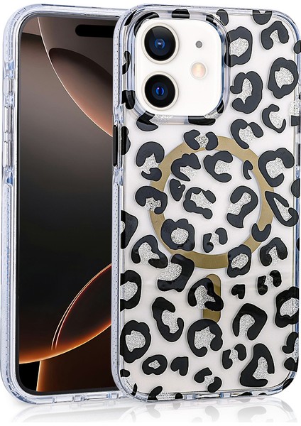 iPhone Uyumlu 11 Kılıf M-Safe Şarj Özellikli Zore Jago Kapak-Siyah