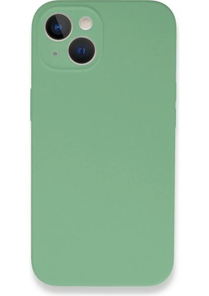 Iphone 13 Mini Kılıf Lansman Legant Silikon - Yeşil Drstr
