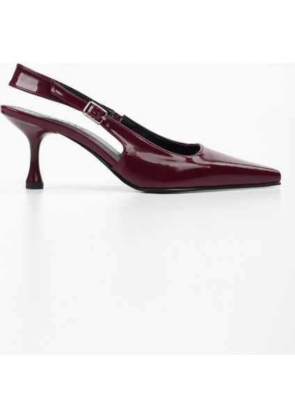 Kadın Estella Bordo Rugan Stiletto fiyatları