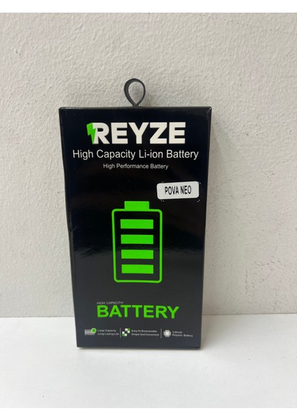 Reyze Tecno Pova Neo BL-58BT Batarya modelleri