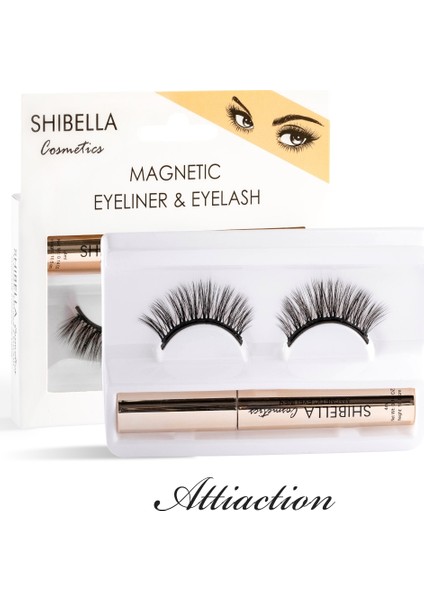 Cosmetics Manyetik Eyeliner ve Manyetik Takma Kirpik Must Have Serisi- Attraction