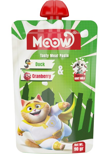 Taze Ördekli&kızılcıklı Keçi Sütlü Kedi Et Ezmesi 90GR*12 fiyatları