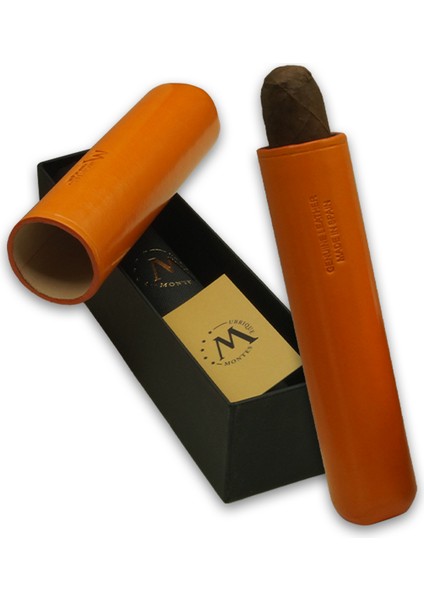 Gerçek Deri El Yapımı 52 Ring Amsterdam Tekli Puro Kılıfı fırsatları