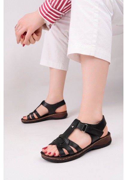 15214 Ortopedi Topuklu Ortopedik Sandalet fiyatları