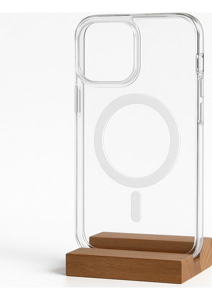 Iphone 16 Promax Şeffaf Magsafe Uyumlu Kılıf – Ultra Koruma, Kristal Netlik