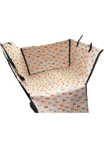 Köpek Araba Koltuğu Kapağı Katlanır Hamak Pet Taşıma Çantası Sepet Taşıma Kedi Kararlı Katlanabilir Seyahat Pet Köpek Araba Koltuğu (Yurt Dışından)