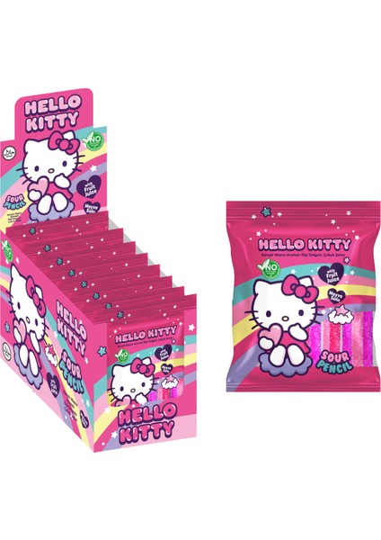 Sour Belt Rainbow Meyve Aromalı Ekşi Şerit Şeker 80 gr
