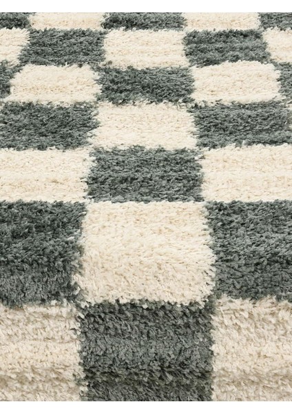 Dekoratif Ay Desenli Dama Kaymaz Taban 40X80 cm Paspas Chessmoon Koleksiyonu indirimleri