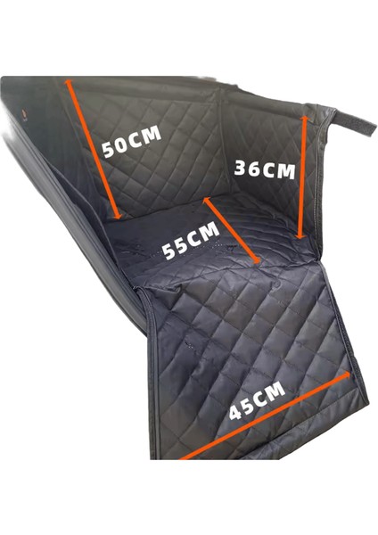 Köpek Araba Koltuğu Kapağı Katlanır Hamak Pet Taşıma Çantası Sepet Taşıma Kedi Kararlı Katlanabilir Seyahat Pet Köpek Araba Koltuğu (Yurt Dışından)